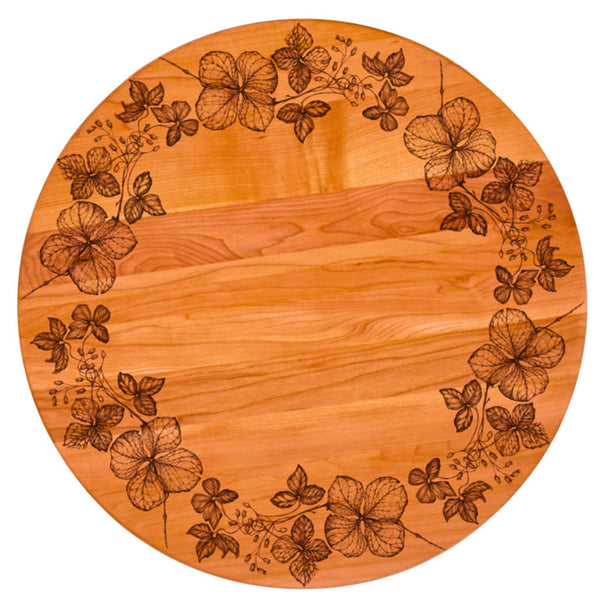 LZ LAZY SUSAN WILD HYDRANGEA - Art Effect