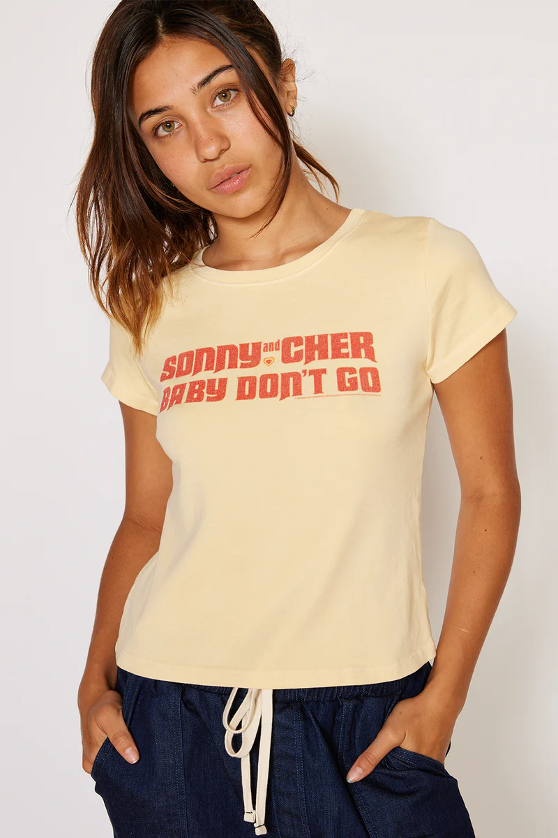 SONNY AND CHER DONT GO TEE