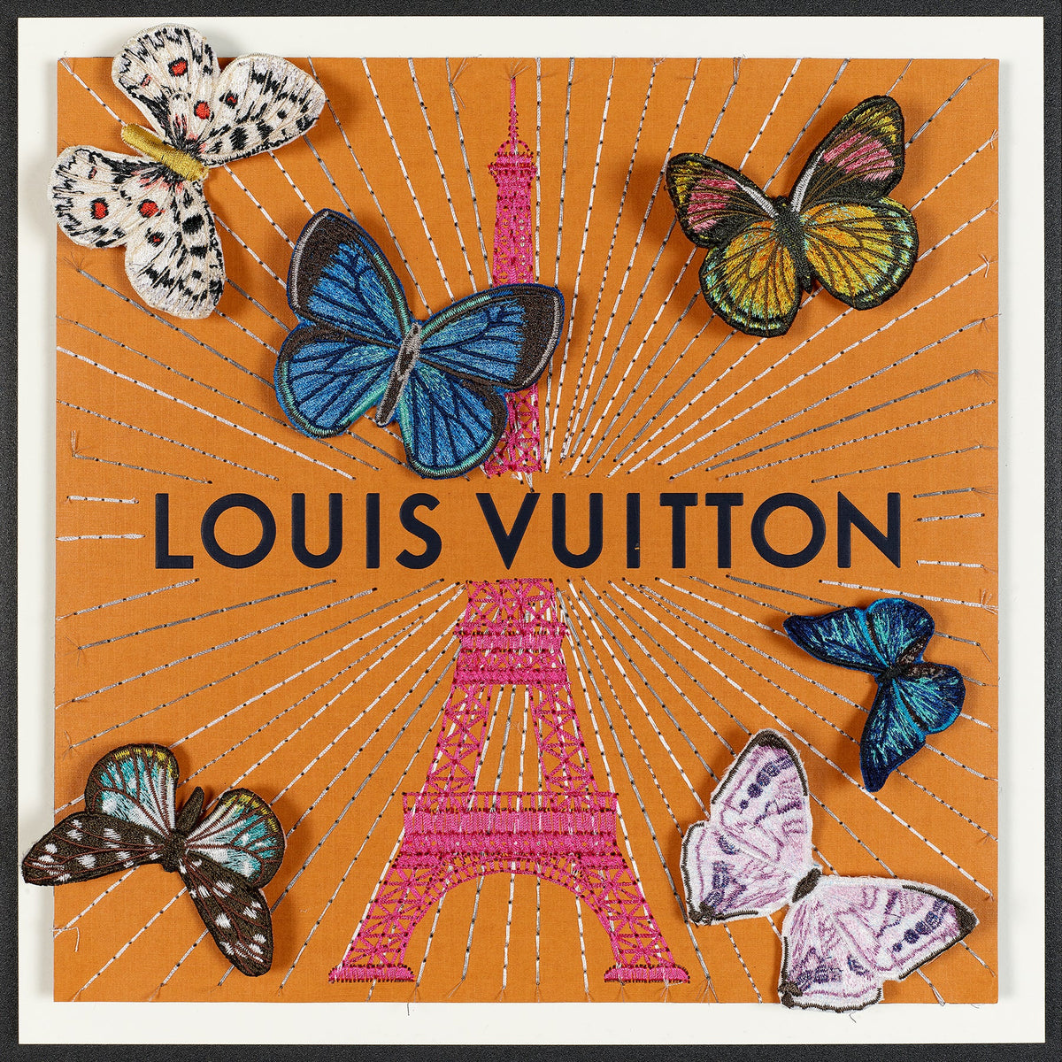 Louis Vuitton Framed Artwork Stephen Wilson Original – Hindy House