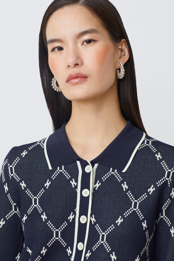 PALMAROS BUTTON UP POLO