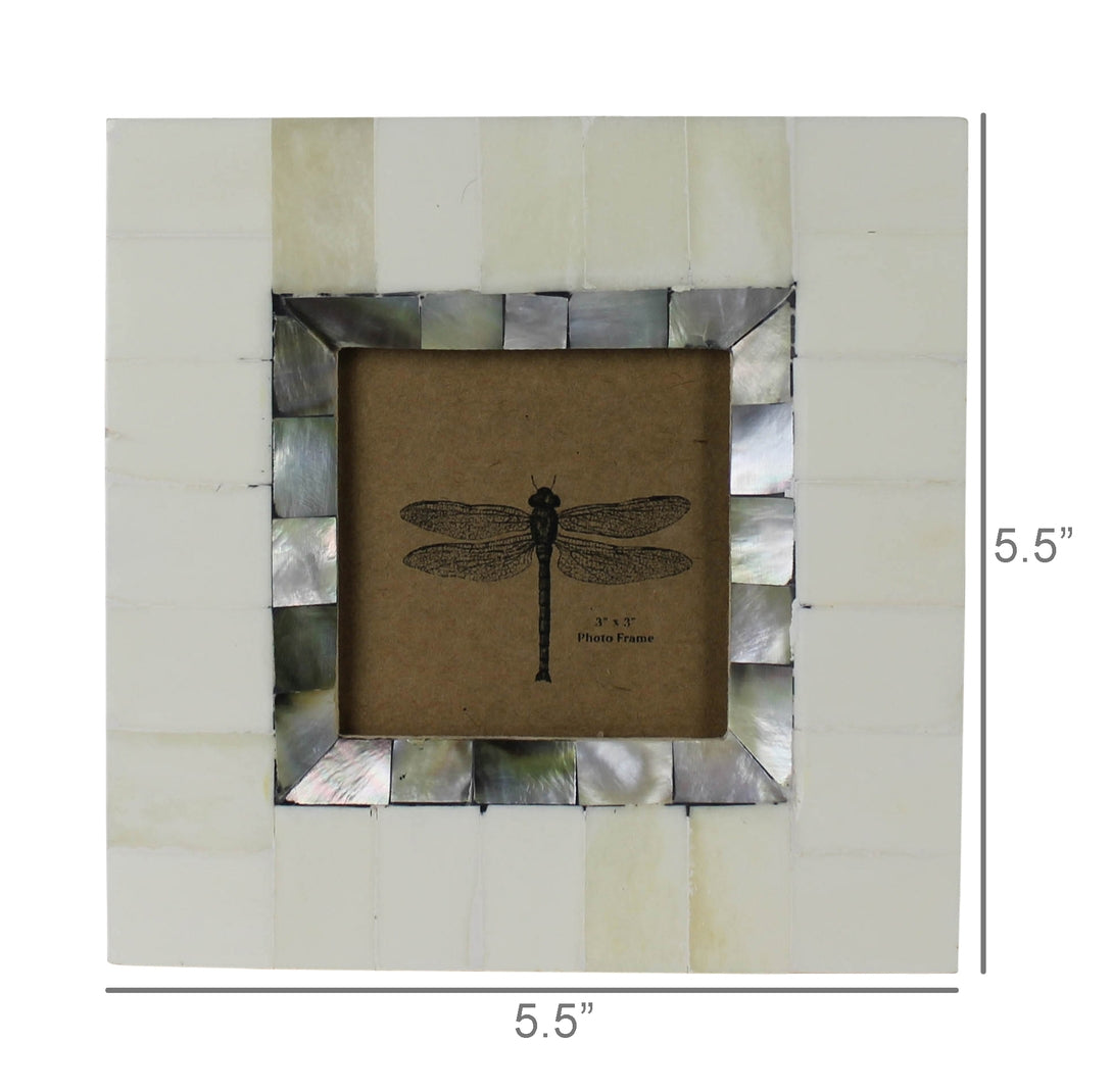 BONE/MOP FRAME 3X3