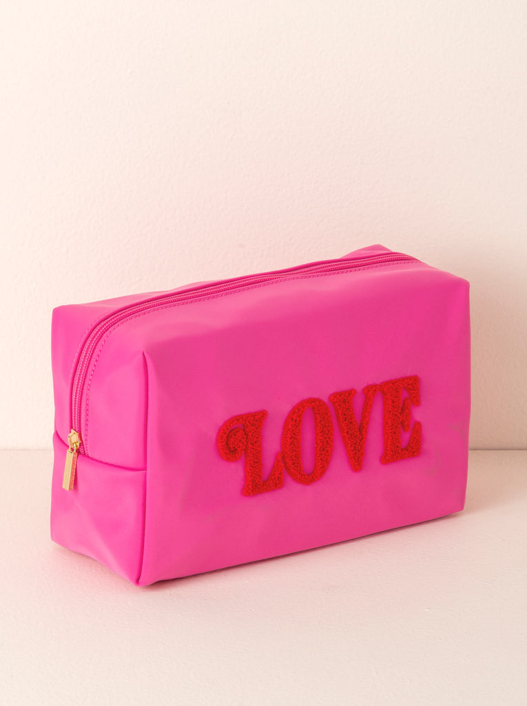 CARA LOVE LARGE COSMETIC POUCH