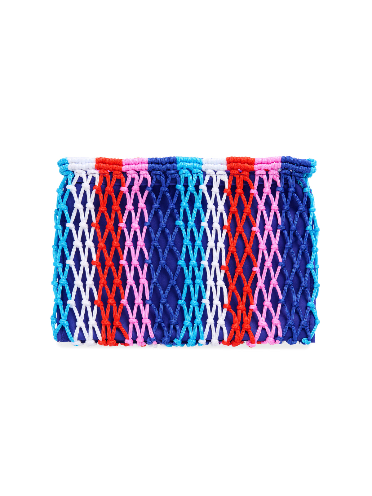 BRAZILIANA STRIPE ZIP POUCH