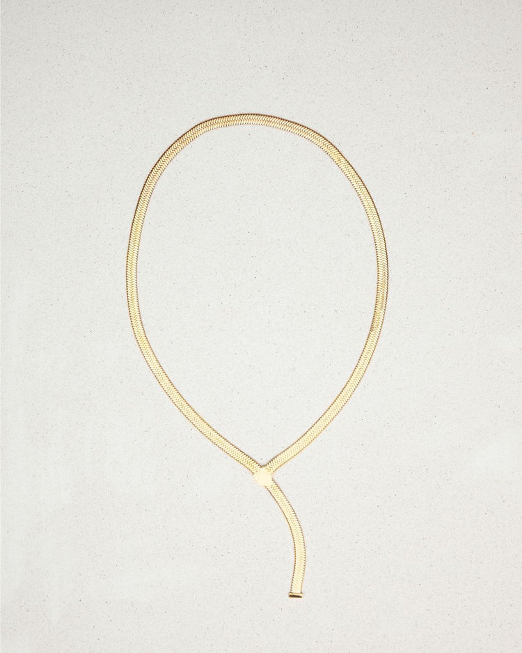 CELINE LARIAT GOLD