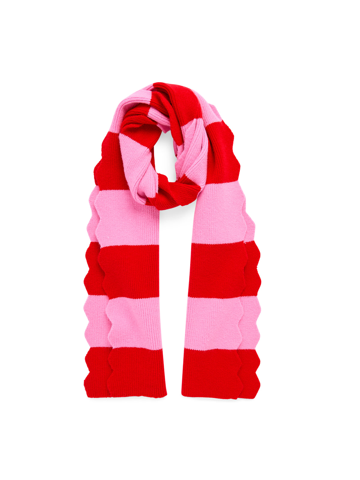 SCALA STRIPED SCARF
