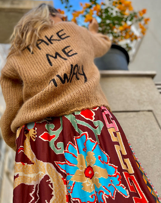 ROSALEE PRINTED SKIRT