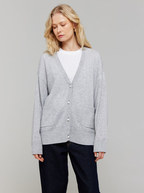 PENNY ROLL EDGE CARDI