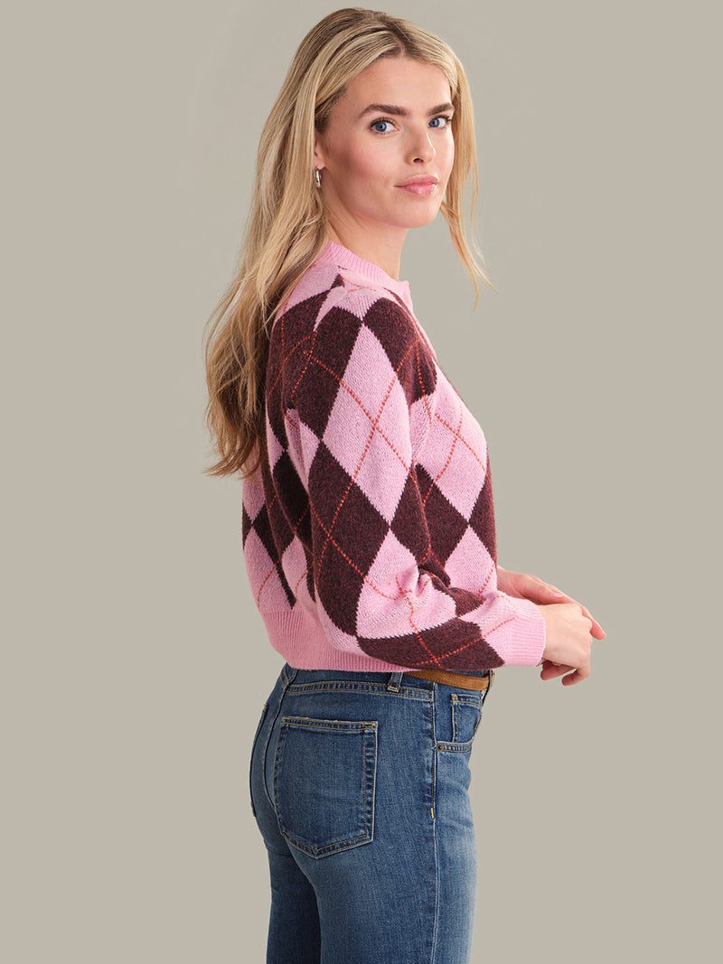 MAXINE ARGYLE CARDI
