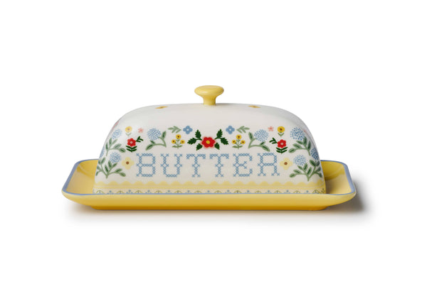 HOME SWEET HOME BUTTER DISH