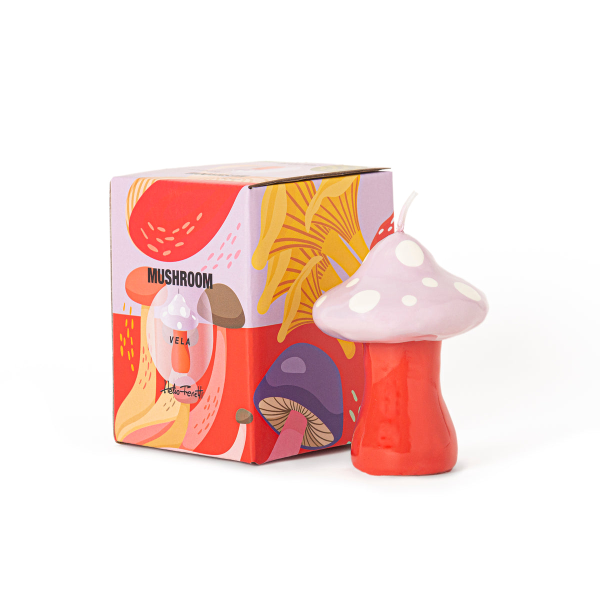 SMALL MUSHROOM CANDLE