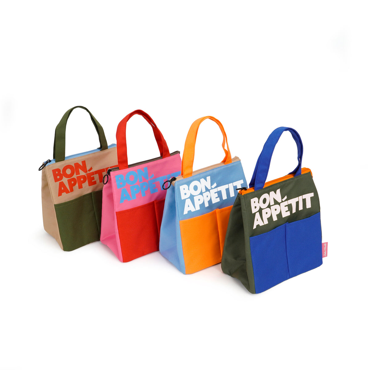 BLUE BON APPETIT LUNCH BAG