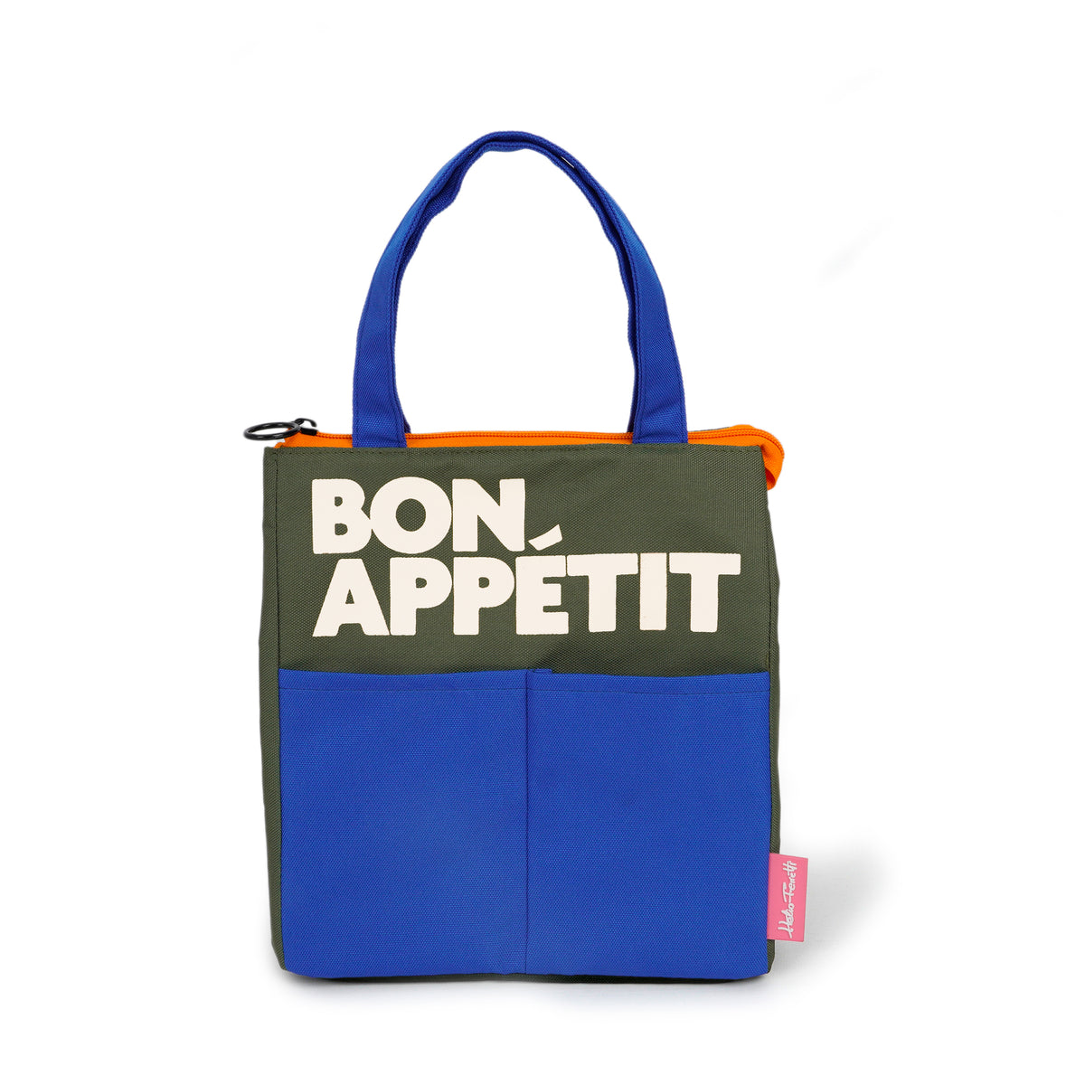 BLUE BON APPETIT LUNCH BAG