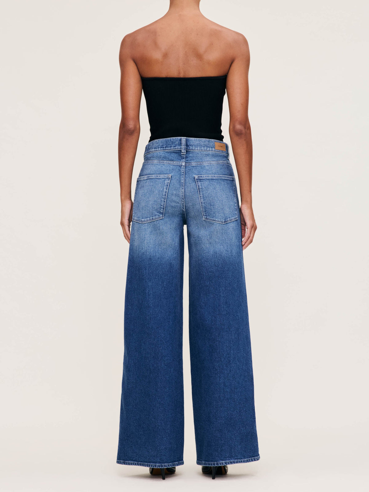 HEPBURN WIDE LEG MID RISE ANKLE
