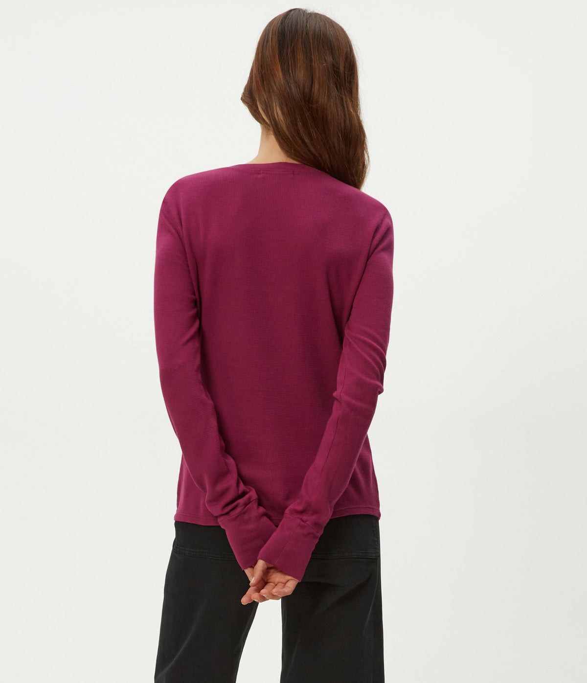 MINNIE MODAL THERMAL HENLEY