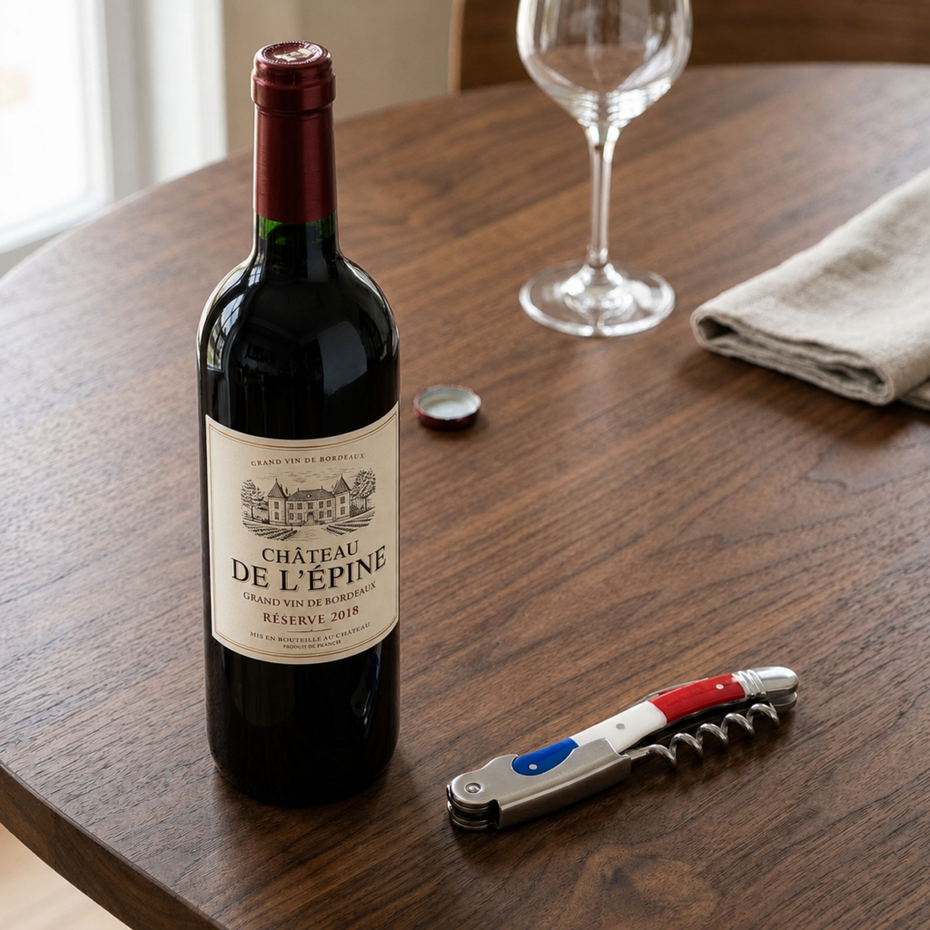 FRENCH FLAG CORKSCREW