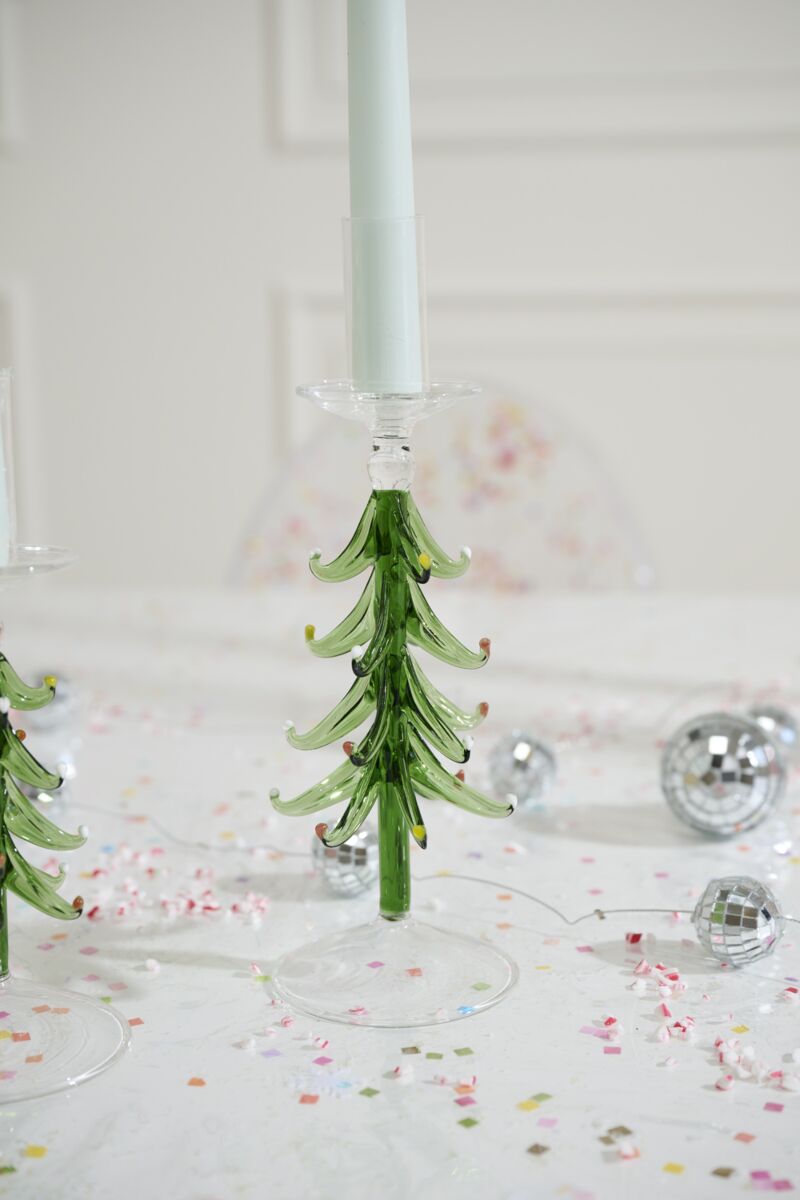 FIR TREE CANDLEHOLDER