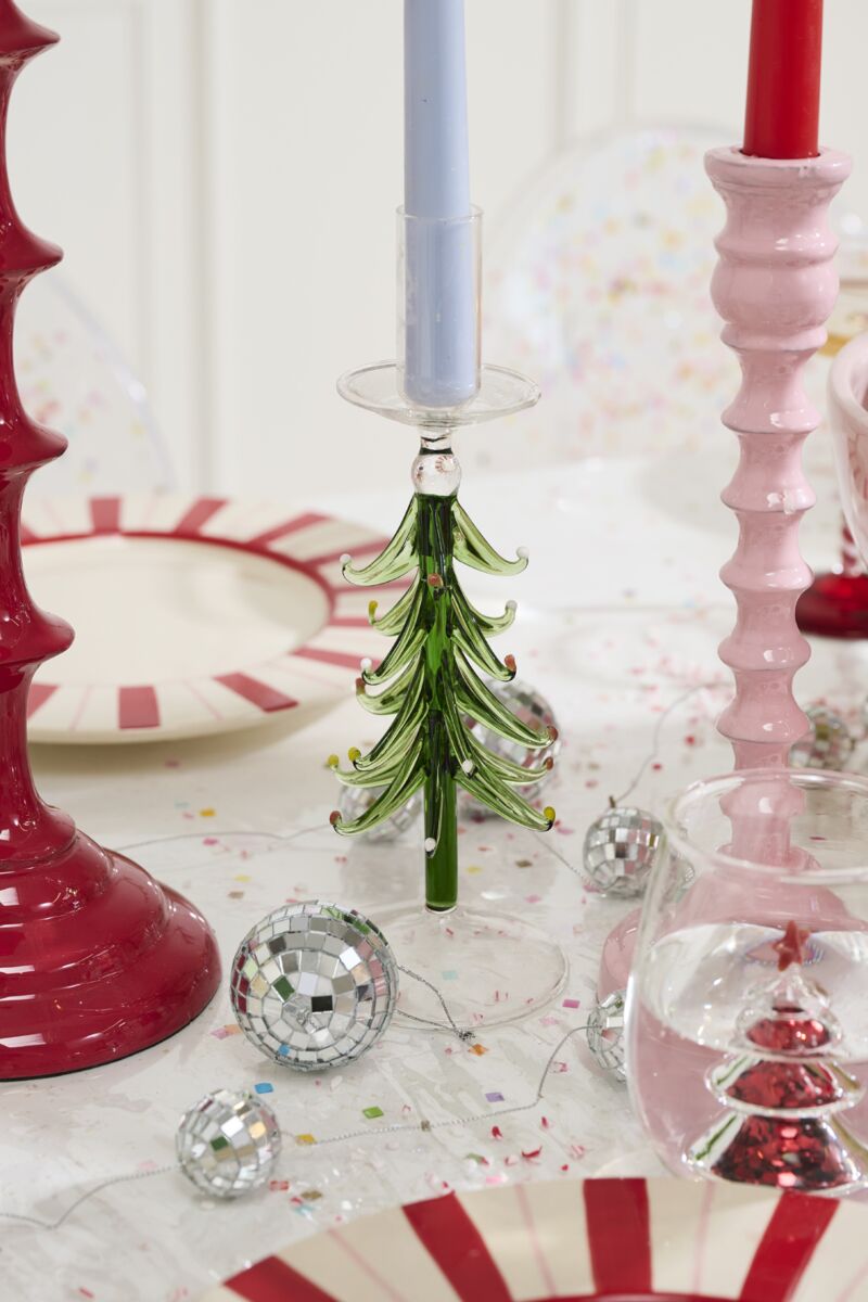 FIR TREE CANDLEHOLDER