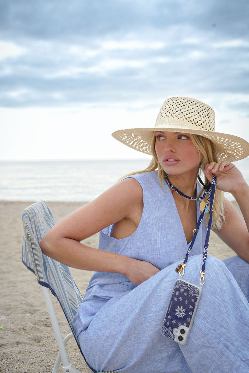 LCF CHAIN LAIA BANDANA BLUE