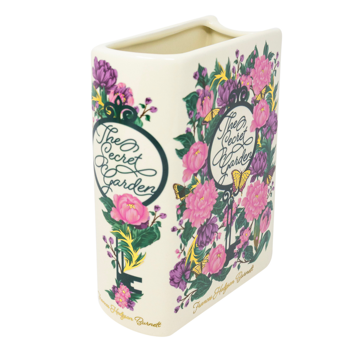 LARGE BOOK VASE SECRET GARDEN 2