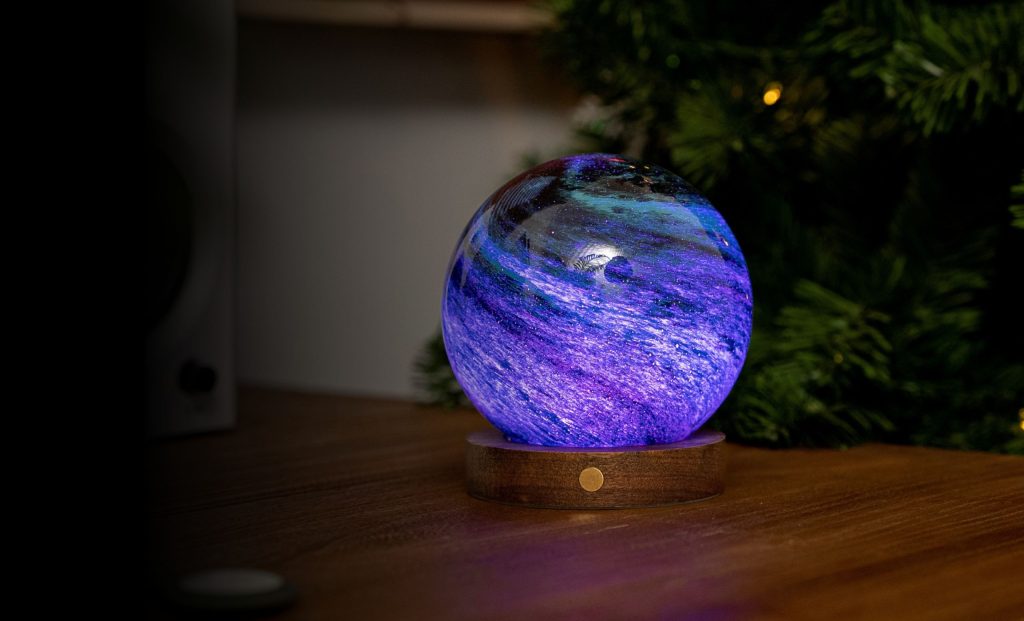 ASTRA GLASS LIGHT LARGE STELLAR OCEAN
