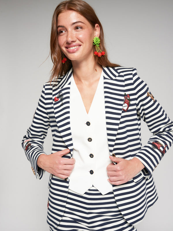 STRIPE BLAZER