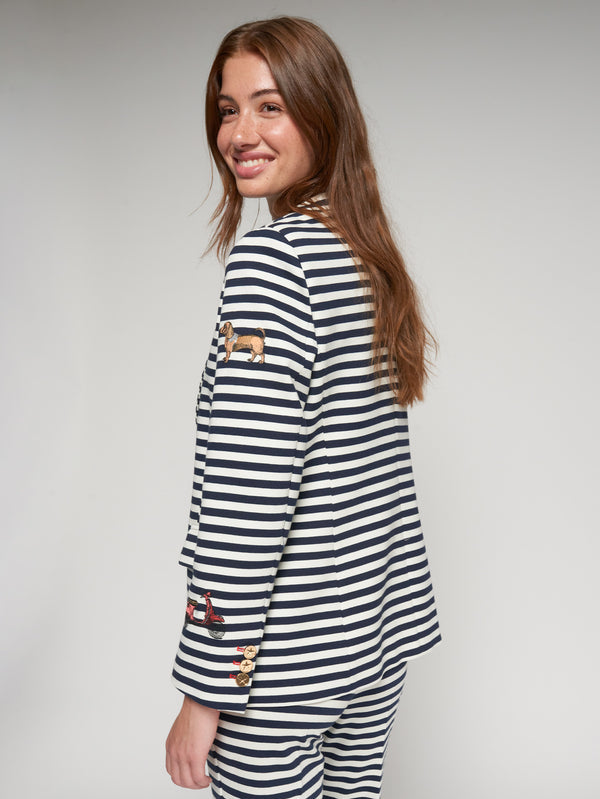 STRIPE BLAZER