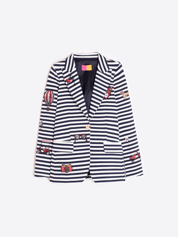 STRIPE BLAZER
