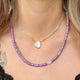 POTATO CHIP PEARL GOLD NECKLACE