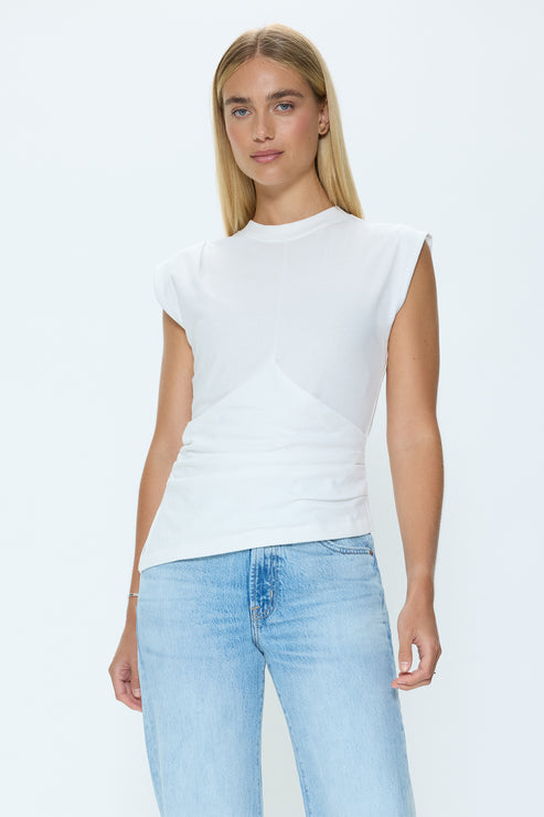 NYA DRAPED TEE