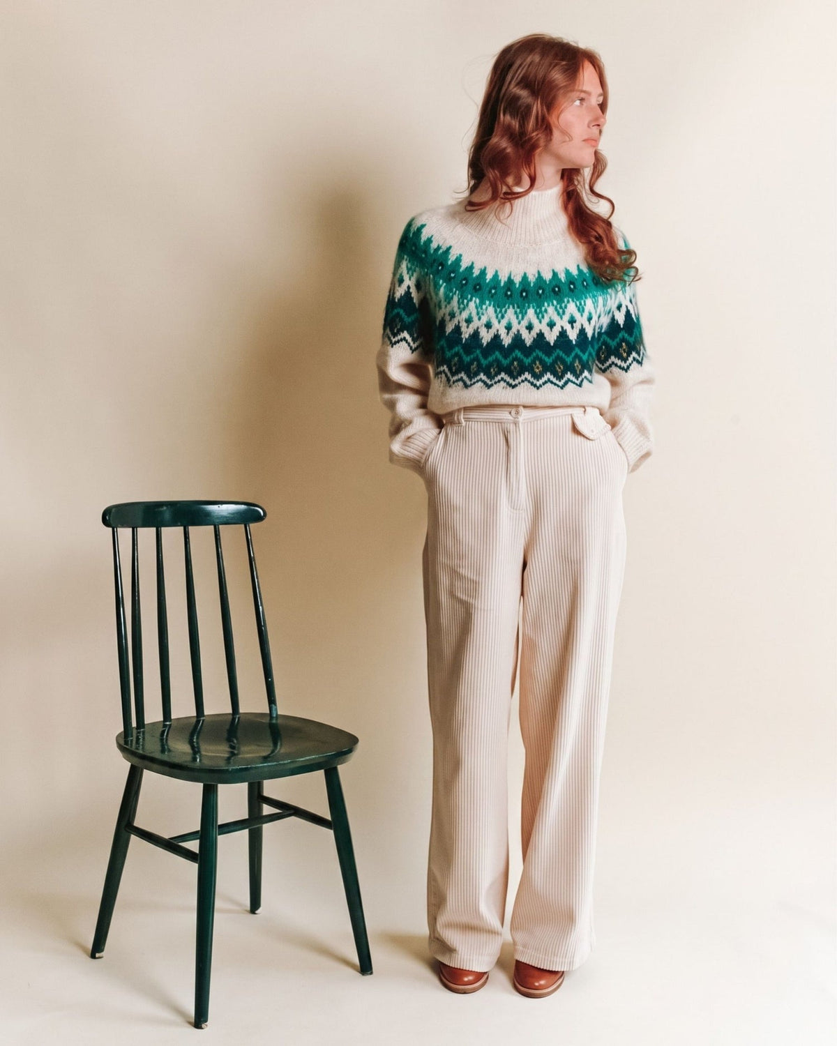 PULL JACQUARD SWEATER