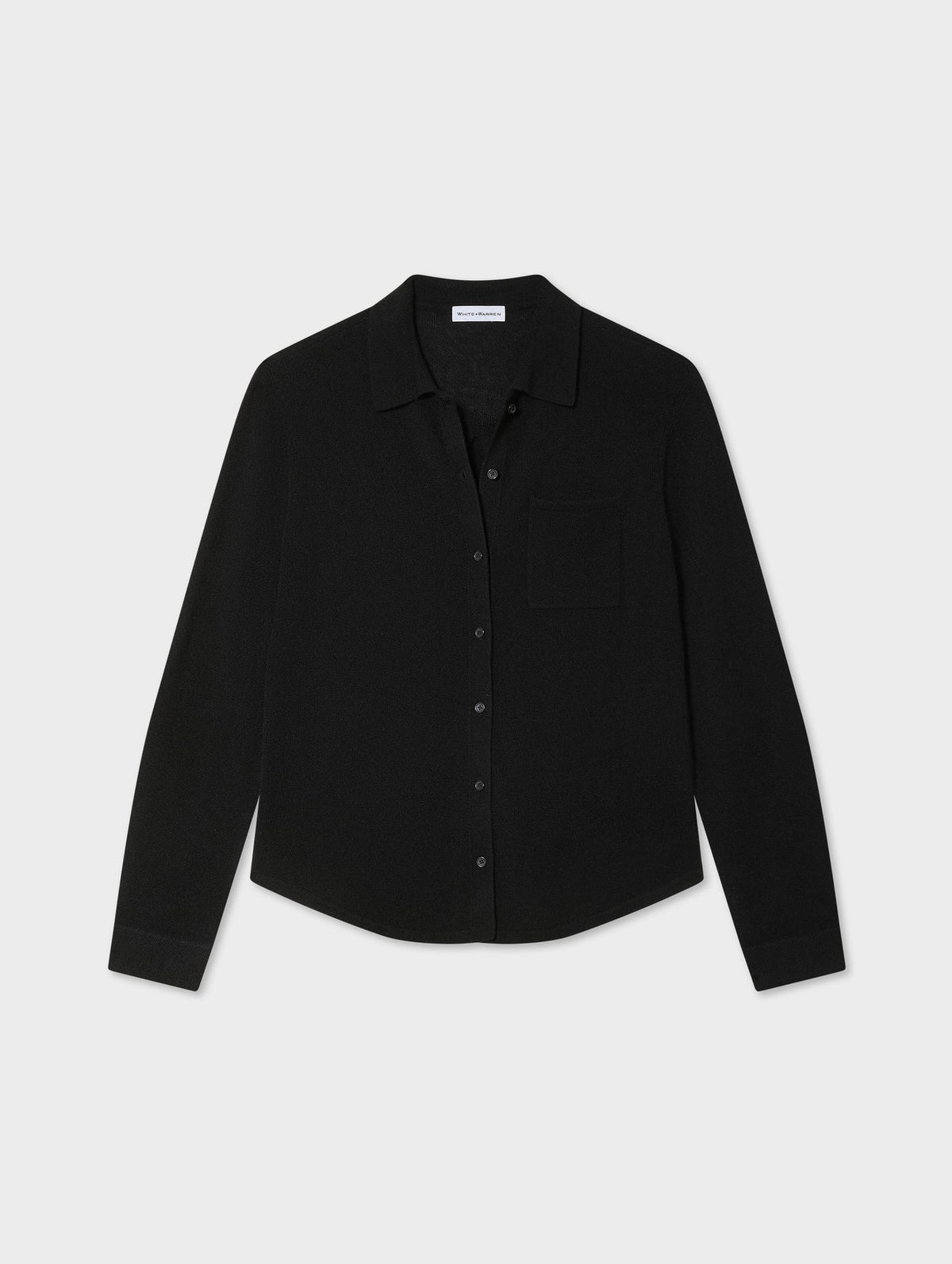 CASHMERE BUTTON SHIRT