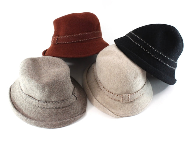 HAT W/STITCHED BAND