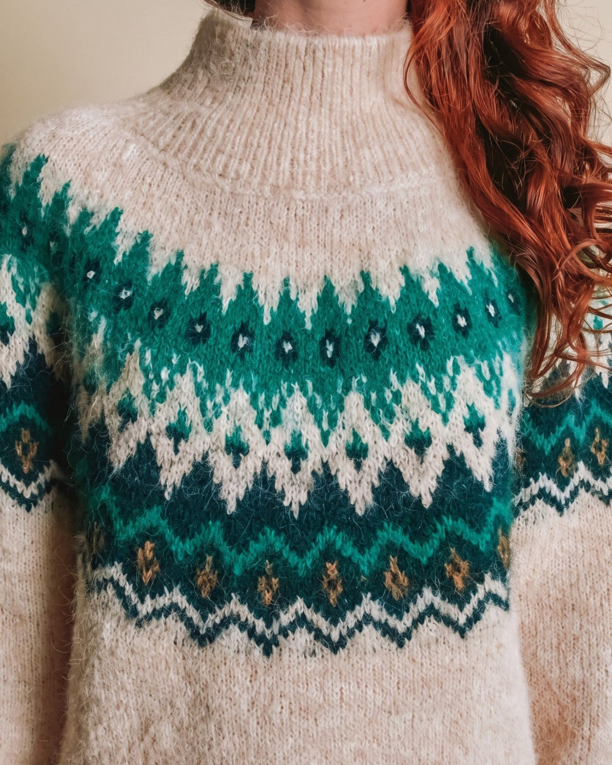 PULL JACQUARD SWEATER