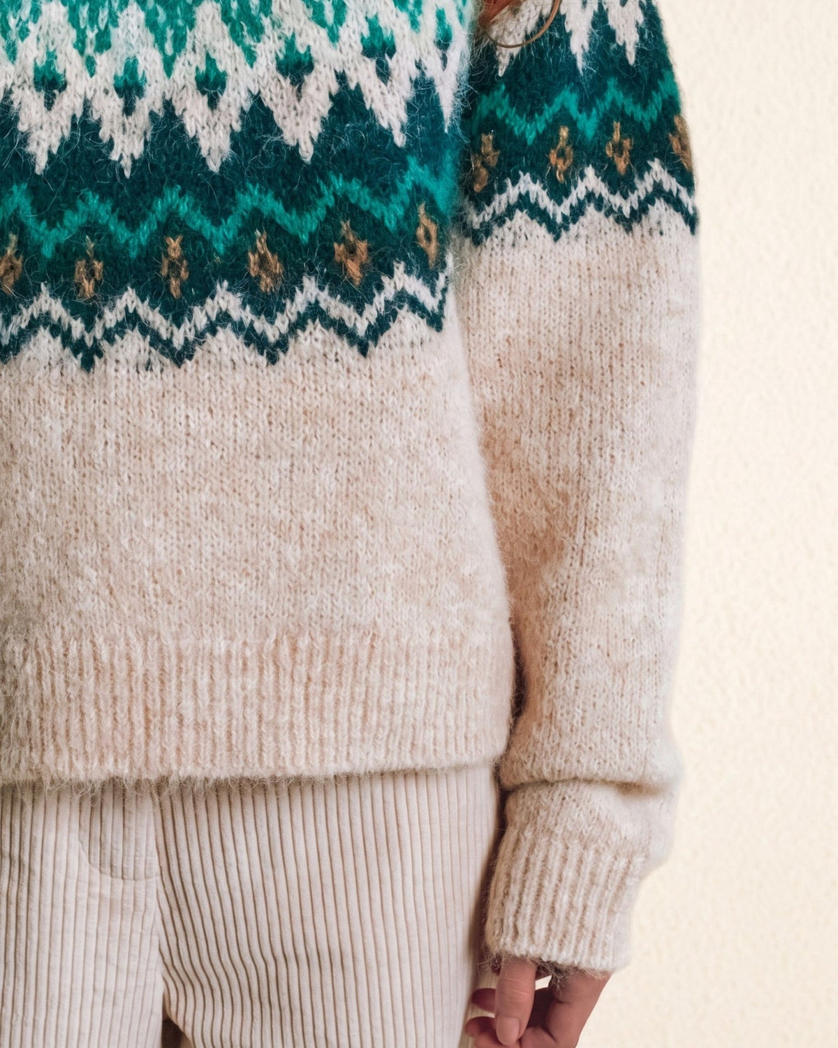 PULL JACQUARD SWEATER