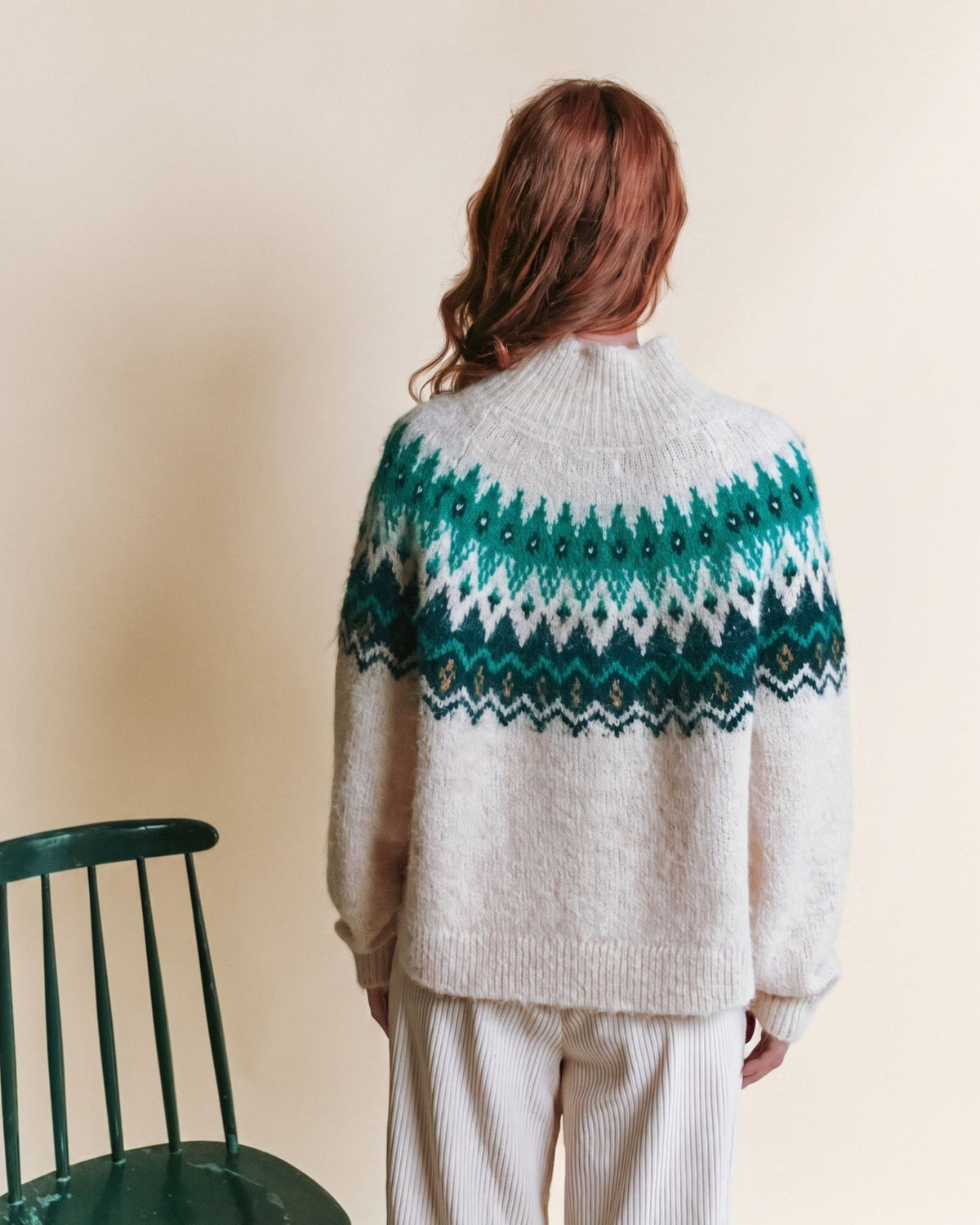 PULL JACQUARD SWEATER