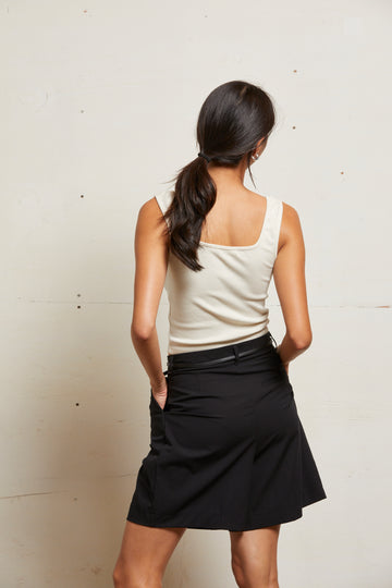 KAITLYN LUX RIB BINDED TANK