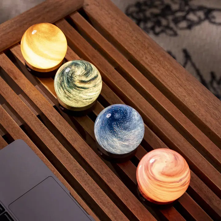ASTRA GLASS LIGHT LARGE STELLAR OCEAN