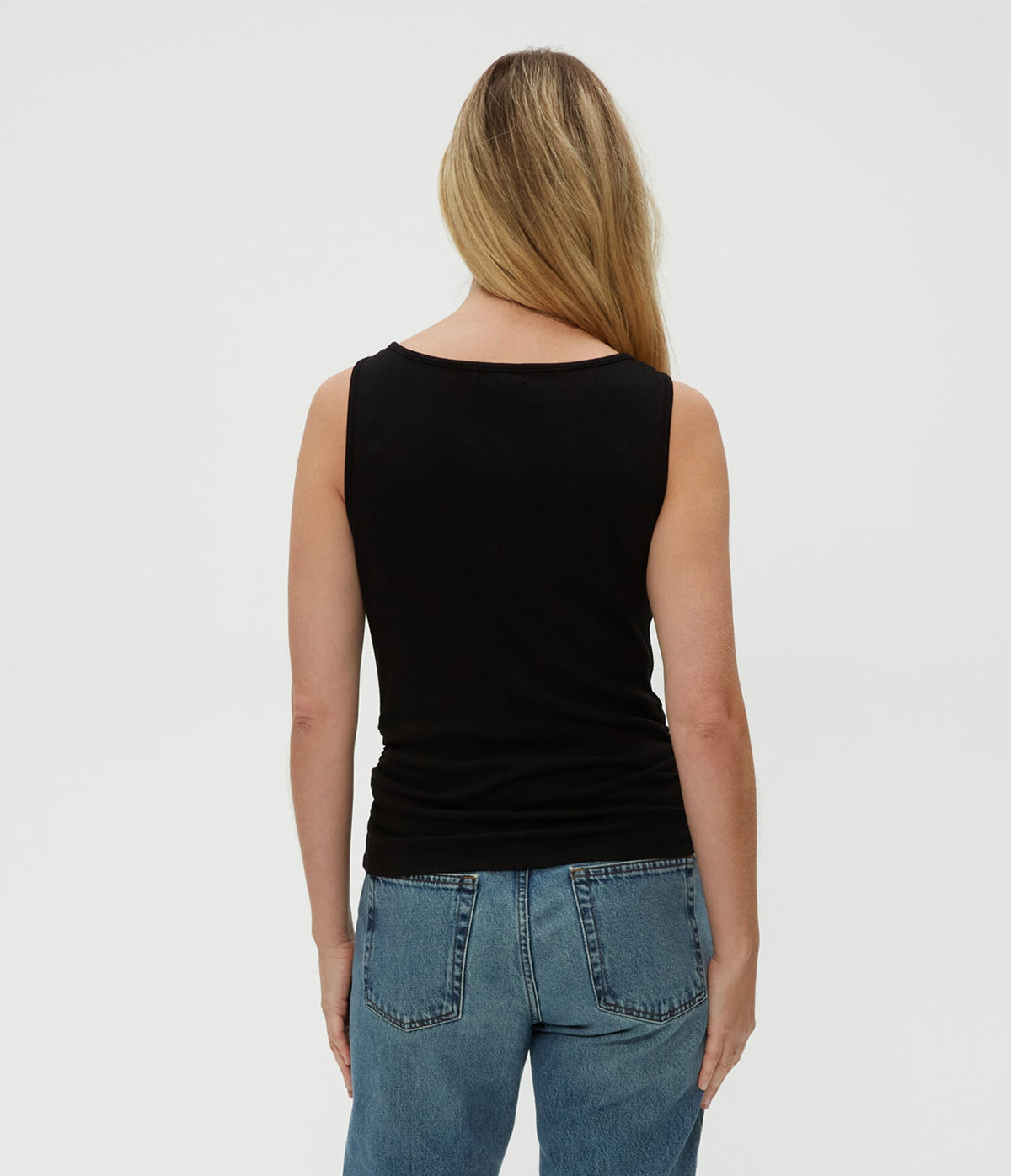 COCO RUCHED BOAT NECK TEE