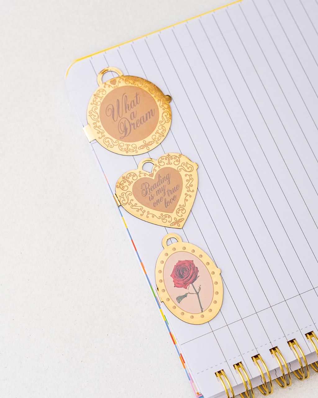 LOCKETS BOOKMARKS