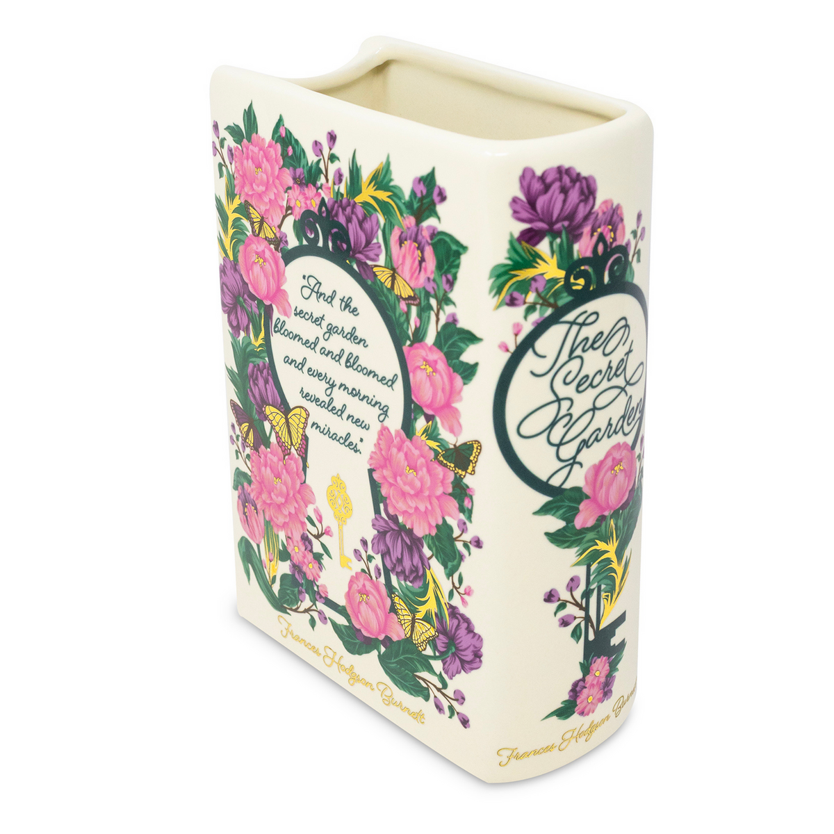 LARGE BOOK VASE SECRET GARDEN 2