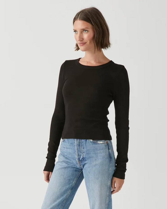 ORION CROP TEE 1X1 COTTON