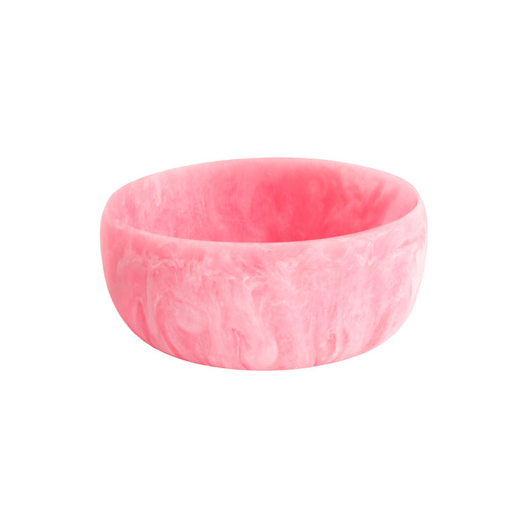 RESIN SORBET LG BOWL RASPBERRY