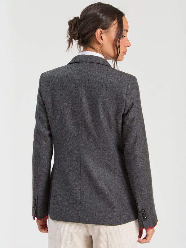 EMBROIDERY BLAZER