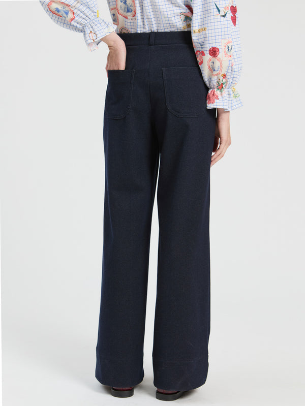 DENIM TROUSER