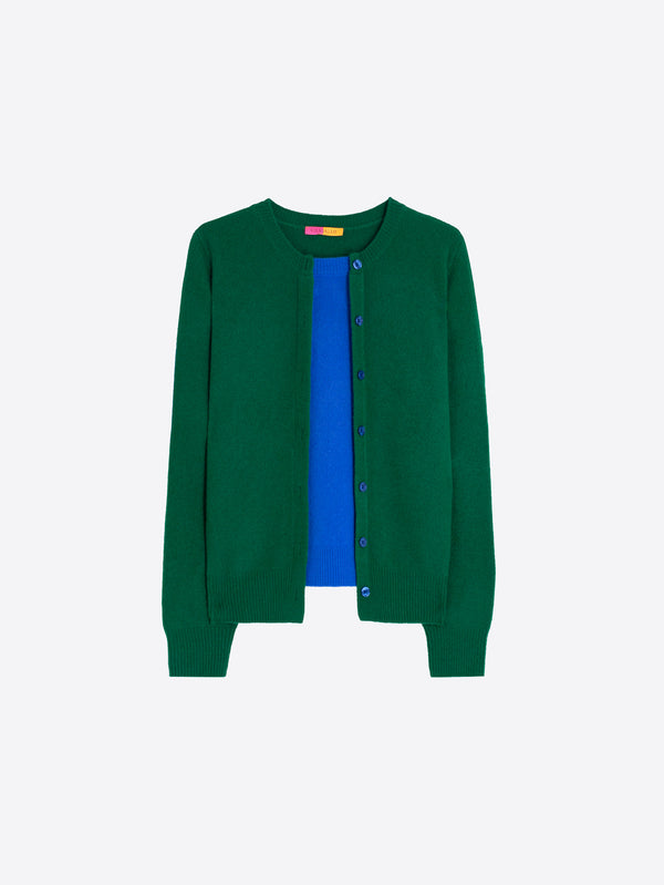COMBO SWEATER CARDI