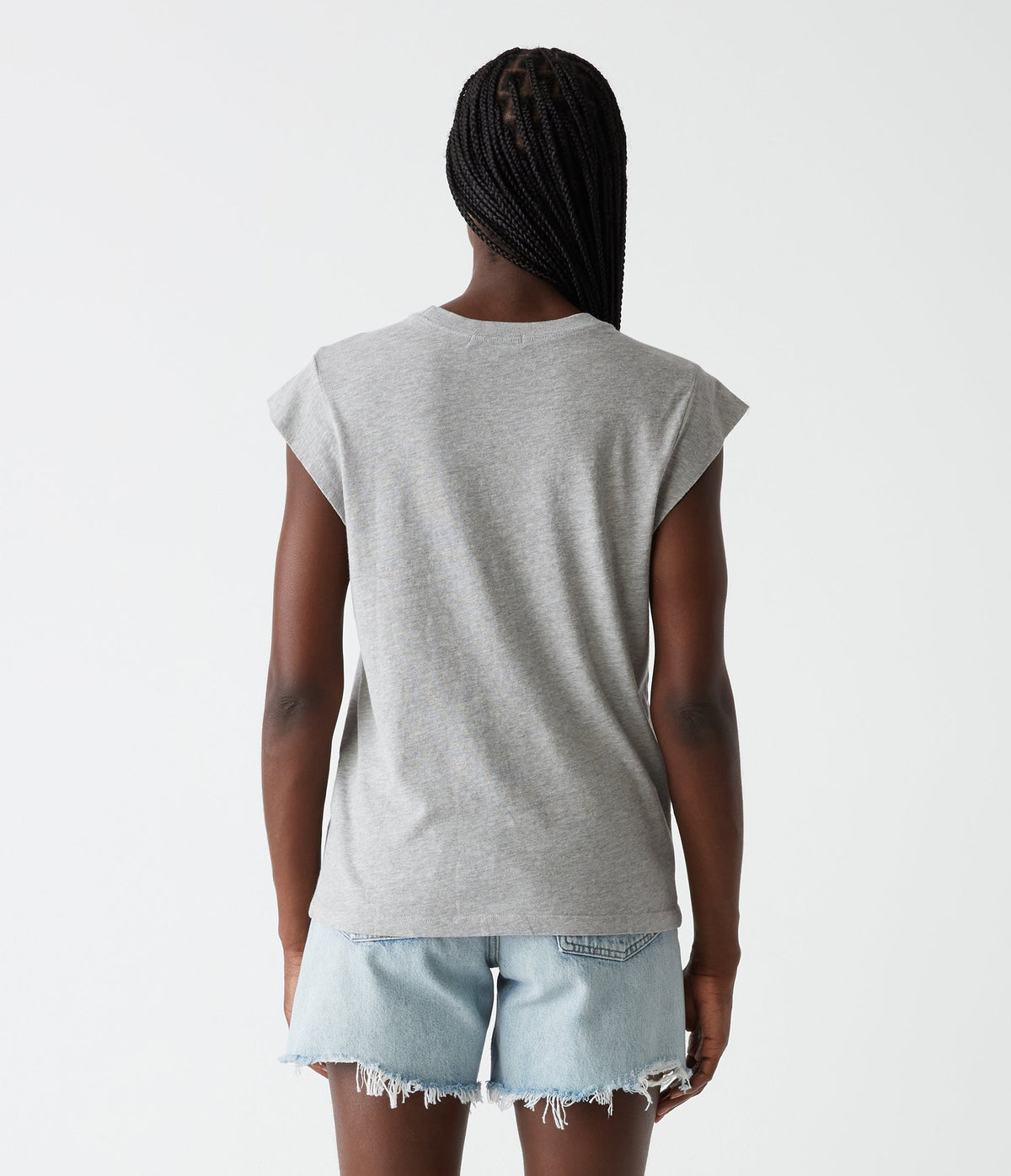 JOEY POWER SHOULDER TEE