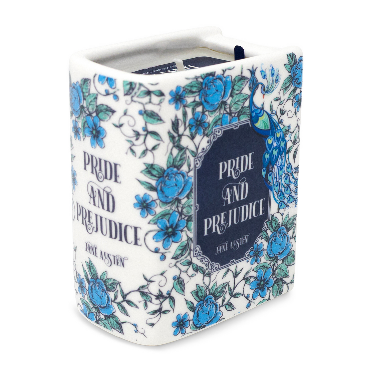 BOOK CANDLE PRIDE & PREJUDICE