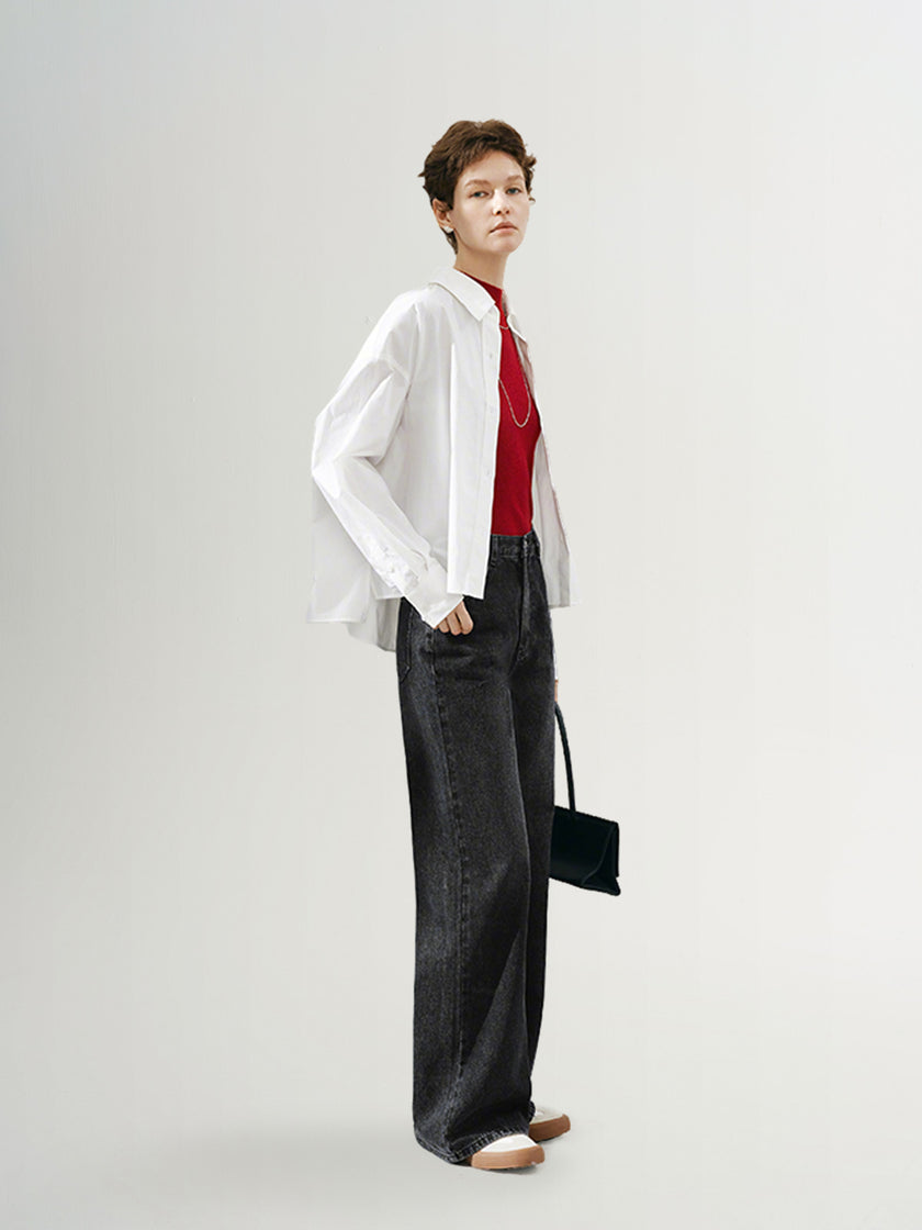 OUTLINE POCKET BUTTON DOWN