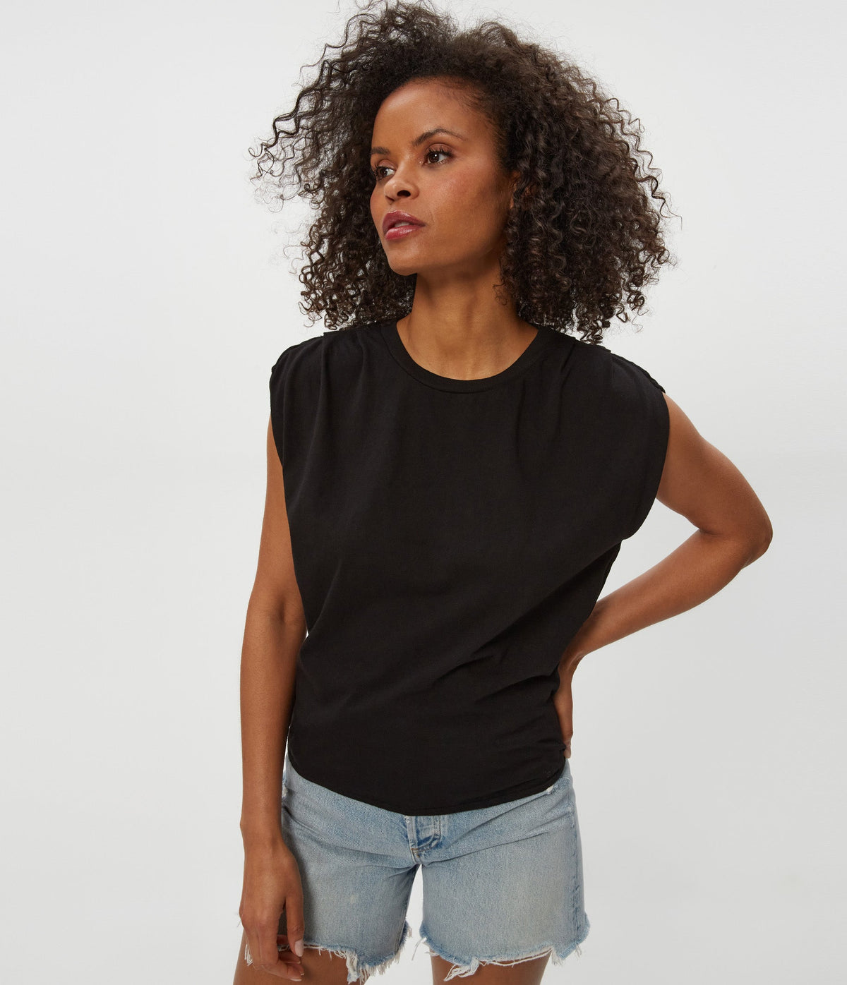 LUCA NEW JERSEY BUBBLE TEE