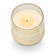WINTER WHITE BALTIC GLASS CANDLE